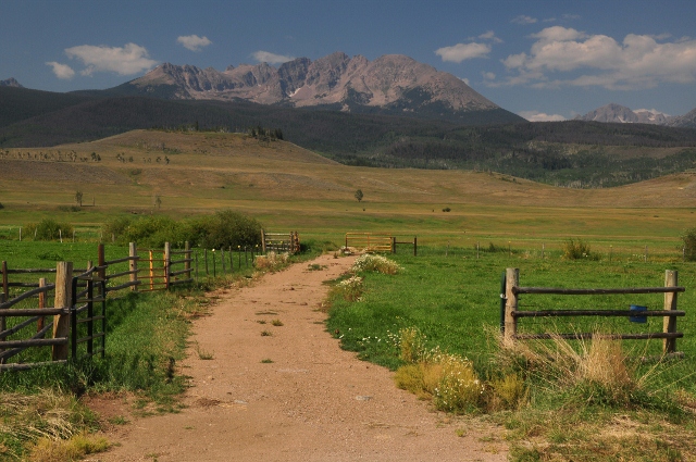 Along the northern Highway 9